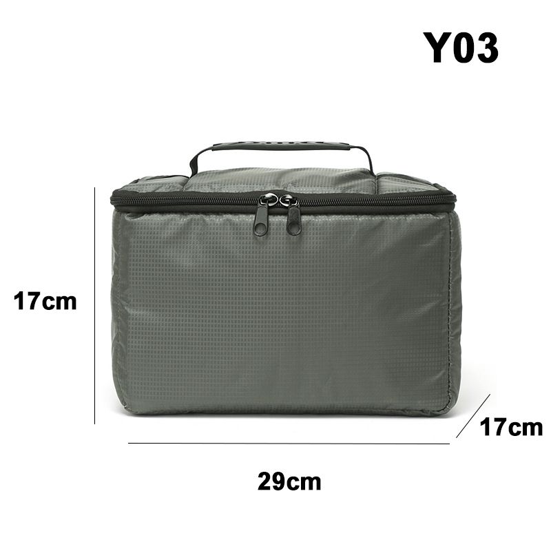 PU Waterproof DSLR Insert Large Capacity Shockproof Protective Bag Drop-Proof Portable Fashion Camera Handbag_voghion.com