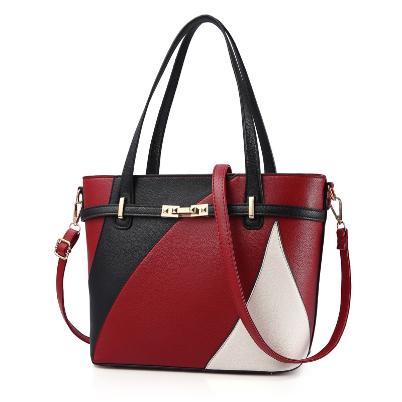 Sac à bandoulière en cuir souple pour femmes, grand seau à la mode, grande capacité, 2024_voghion.com