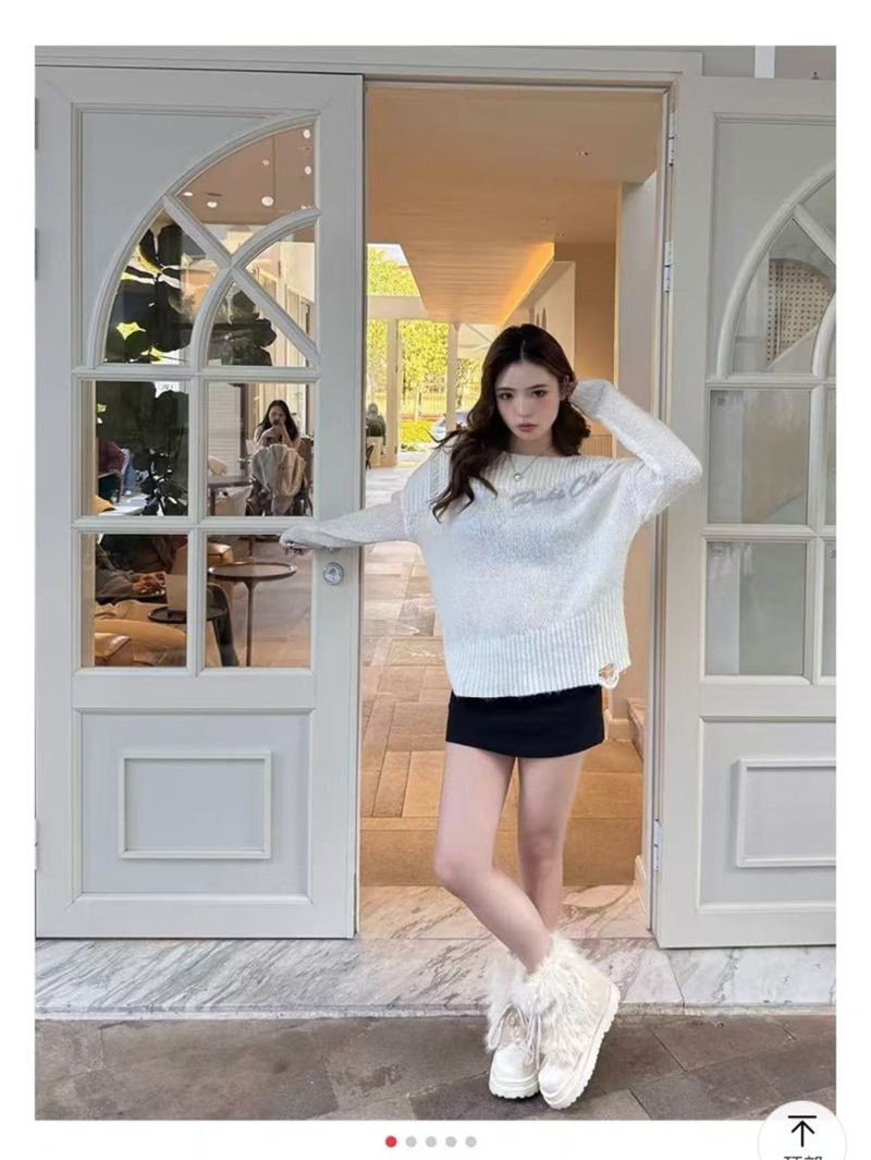 Warme, flauschige, rutschfeste Schneestiefel für Damen – Winter 2024 – Dickes Plüschfutter, dicke Sohle, Baumwollschuhe, Zehensteg, kurze Stiefel_voghion.com