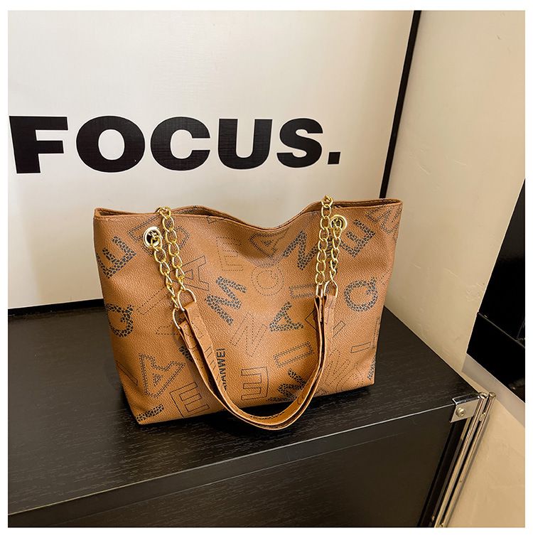 Women's Bags Commuter Handbag Shoulder Bag Retro Fashion Casual Bag Female Trend Spring New Large Capacity Tote Bag_voghion.com