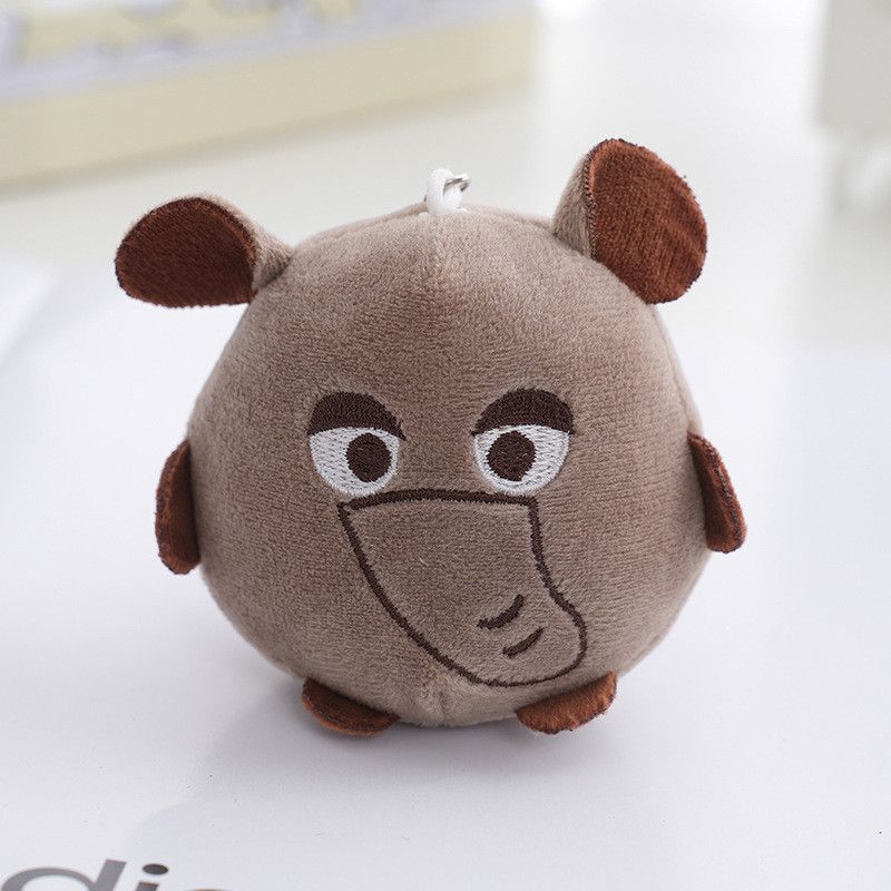 Head Plush Animal Adorable Accessory Cute Stuffed Lion Head For Student Bags_voghion.com