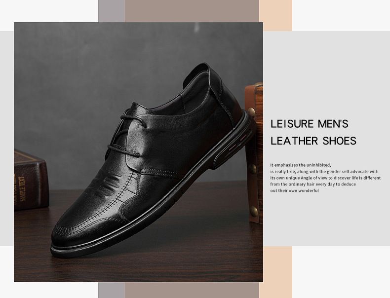 Cortex Herren-Schnürschuhe, elegante Herrenschuhe, Arbeitsschuhe_voghion.com