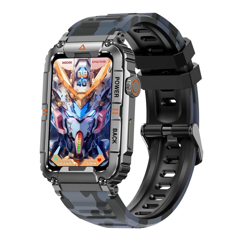 New KR88 smartwatch heart rate, blood pressure, Bluetooth call, mobile assistant, exercise meter, step three defense_voghion.com