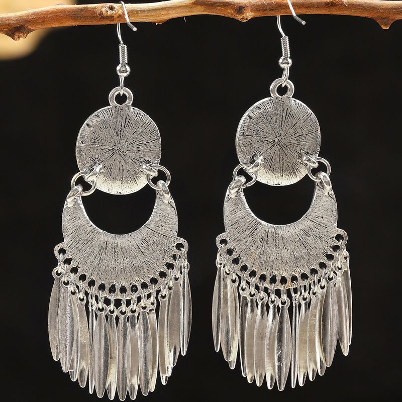 Ouerréng am ethnesche Stil mat Vintage-Print, bohemesche Ouerréng, personaliséiert an villfälteg Ouerréng_voghion.com