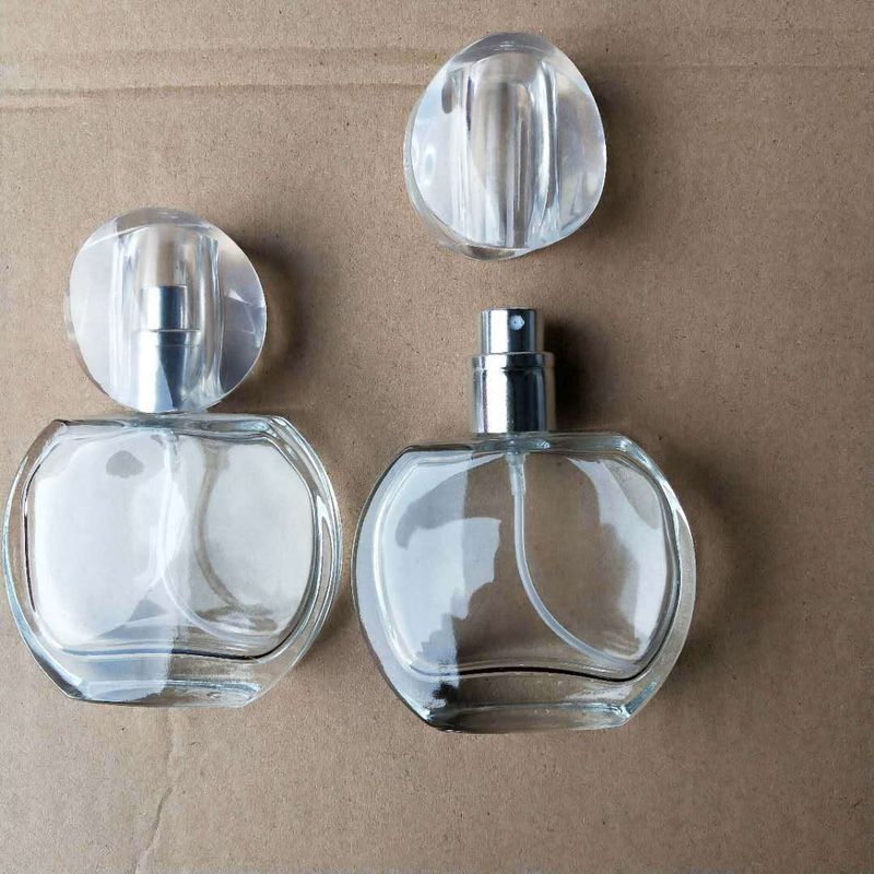 Parfümzubehör 30 ml ovale Parfümflasche aus Glas Sprühflasche Verpackung Kosmetiksprühkopf Leere Flasche Glasflasche_voghion.com