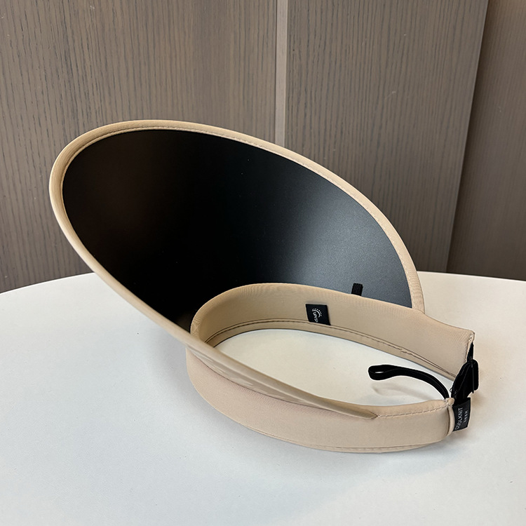 Empty Zylinderhut Sonnenschutzhut mit großer Krempe Damen Sommer Gesichtsbedeckung Fahrradhut Outdoor UV-Schutz Sonnenhut_voghion.com