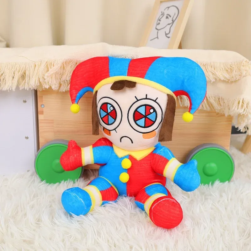 Der erstaunliche digitale Zirkus-Plüsch Pomni Jax Gefüllter Plüsch Anime Plüschtier Theater Kaninchen Cartoon Spielzeug Kawaii Puppe Weihnachtsgeschenke_voghion.com