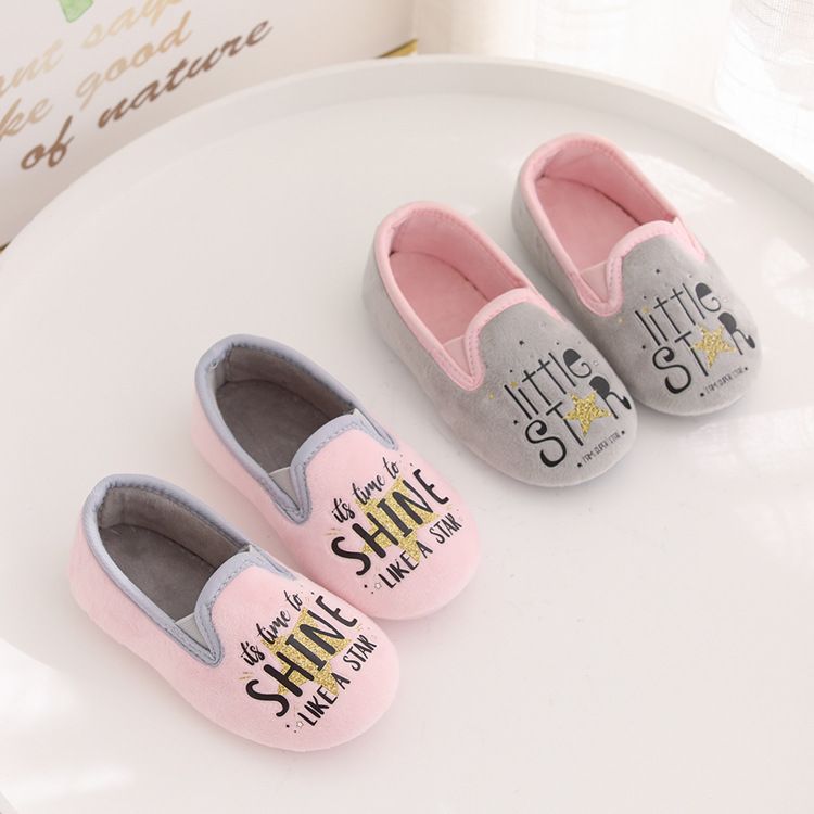Spring & Fall K-style Anti-Slip Heel Indoor Girls' Slipper_voghion.com