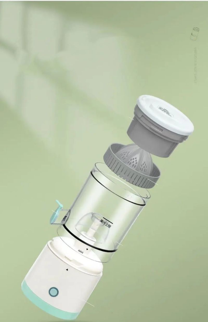 Exprimidor eléctrico de frutas de acero inoxidable, exprimidor eléctrico de frutas de acero inoxidable, máquina de zumo de naranja, utensilios domésticos de cocina_voghion.com