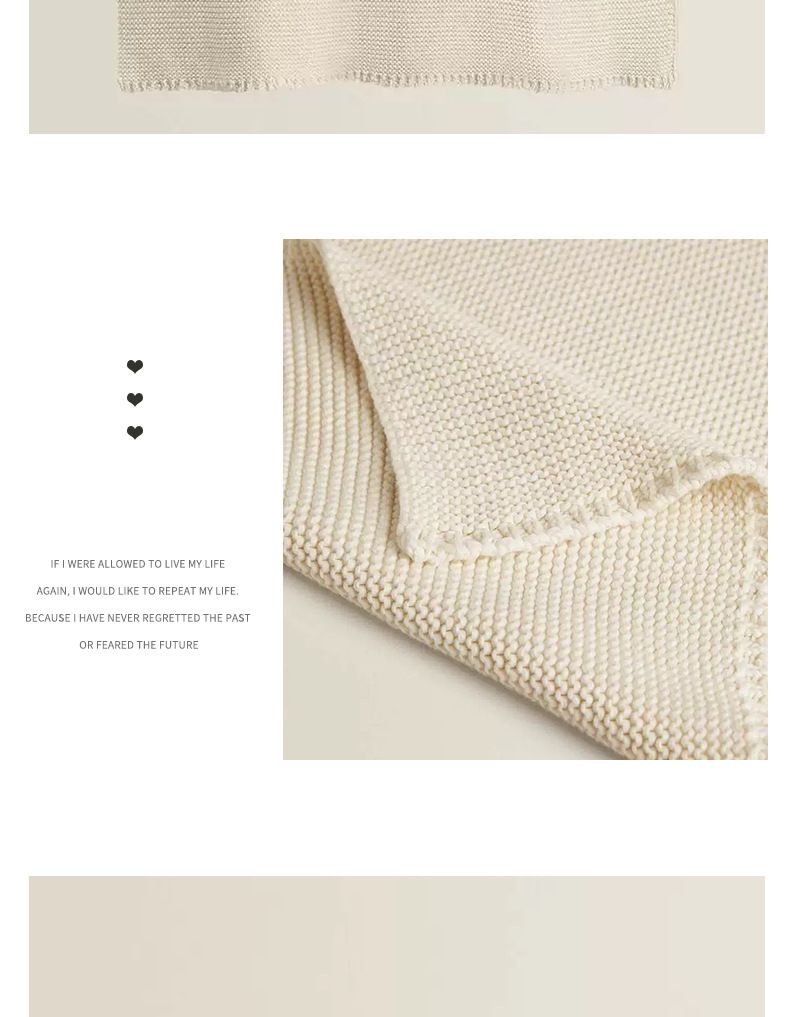 Zahome's same pure color cotton knitted baby simple nap multi-purpose thread blanket, air-conditioned leisure blanket_voghion.com