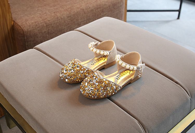 Mutter & Kinder 2025 Frühling Sommer Schuhe Für Mädchen Baby Prinzessin Schuhe kinder Casual Schuhe Pailletten Schuhe Perle Tanz Schuhe_voghion.com