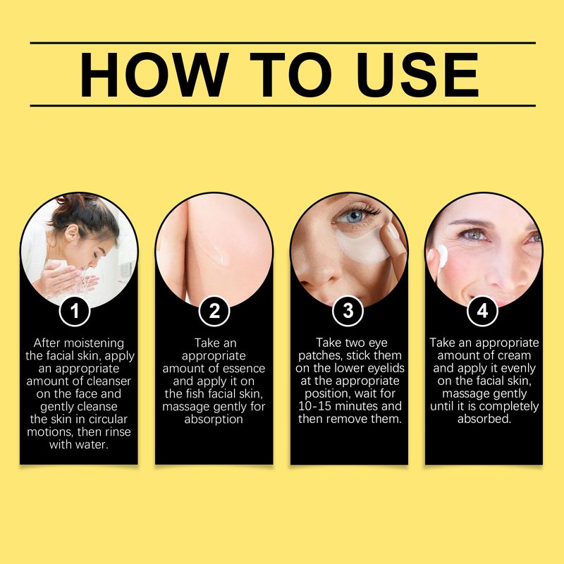 OUHOE Schnecken Gesiichtspfleeg Kaddosbox, nährend a reparéierend Haut, Feuchtigkeitsspendend an Hydratiséierend delikat Kaddosbox Verpackung_voghion.com