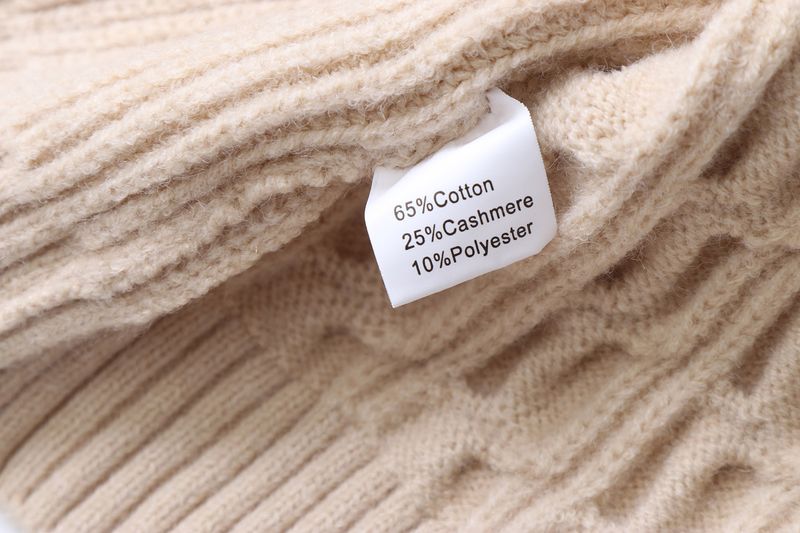 Suéter de cuello alto de lana de cordero para madres e hijos: jersey de punto grueso para niños grandes (8 años o más), ropa de invierno suave y cálida (varios colores y tallas)_voghion.com