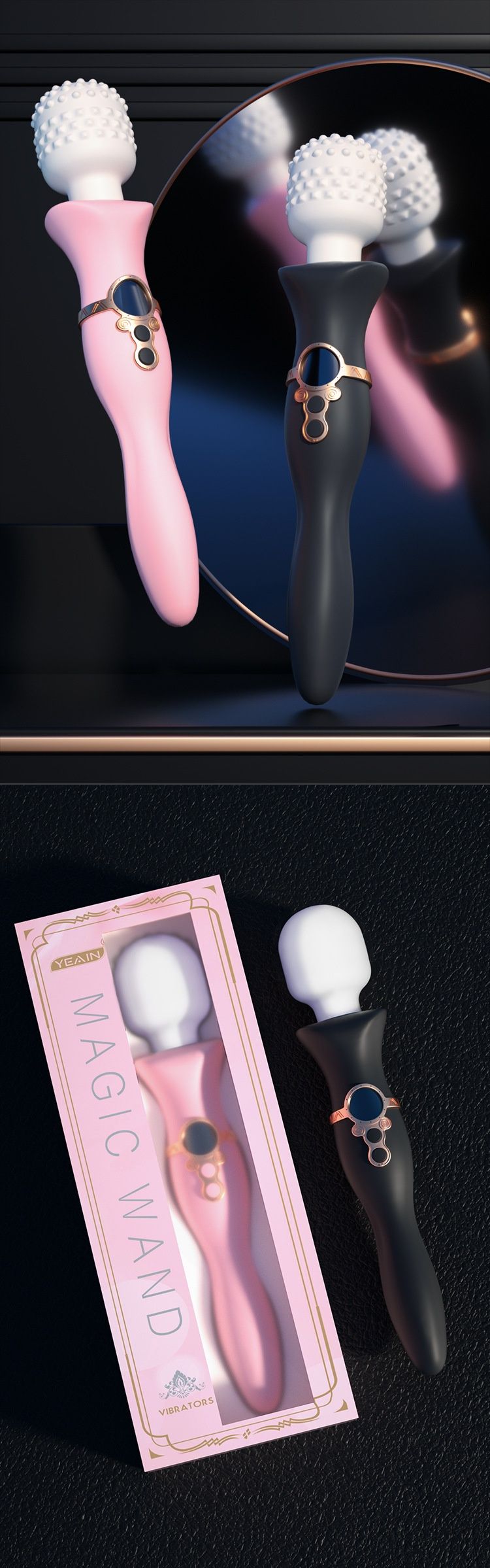 LuvBox Yezakura Dual-Head Massage AV Vibrator für Frauen, Masturbationsgerät, starke Vibration, Sexspielzeug für Erwachsene_voghion.com