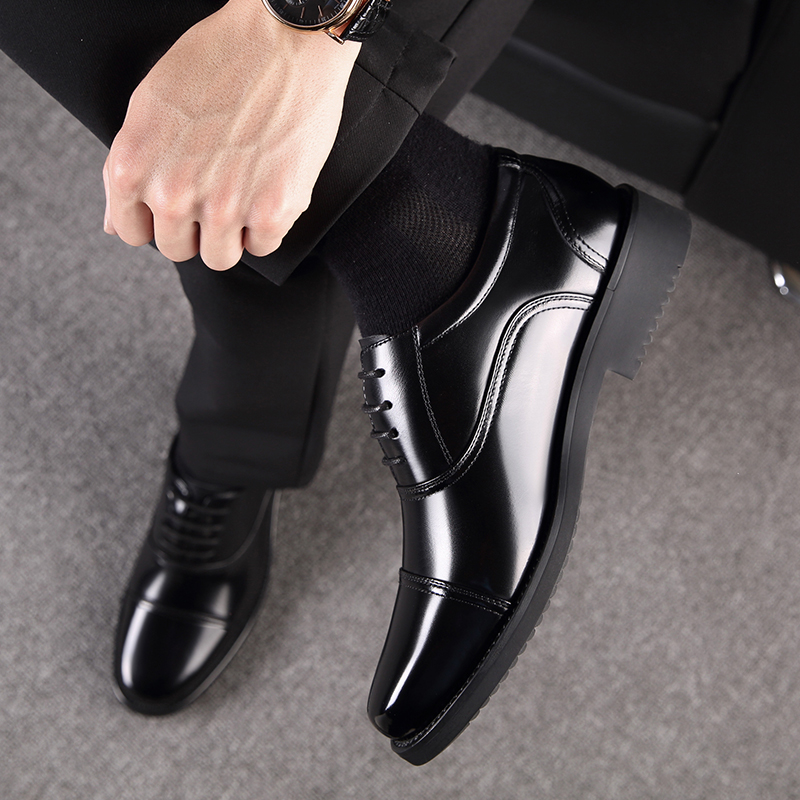 2023 Man Split Leren Schoenen Rubberen Zool EXTRA Maat 48 Man Zakelijke Kantoor Mannelijke Jurk Lether Schoenen_voghion.com