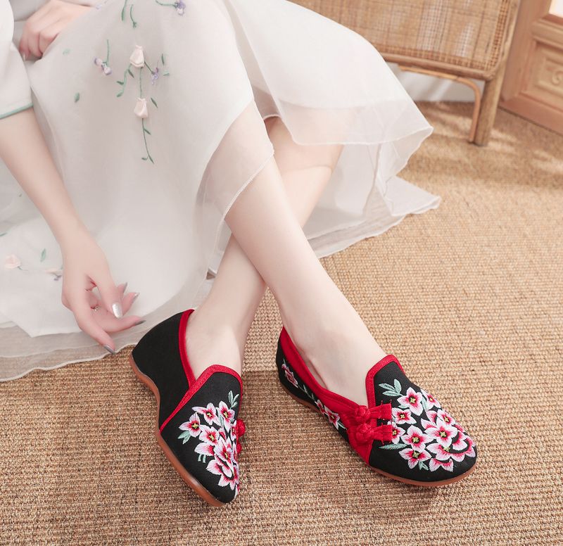 Einzelschuh Frühling und Herbst Oxford Soft Sole Low Heel Loafers, Mom Schuhe, Wanderschuhe_voghion.com