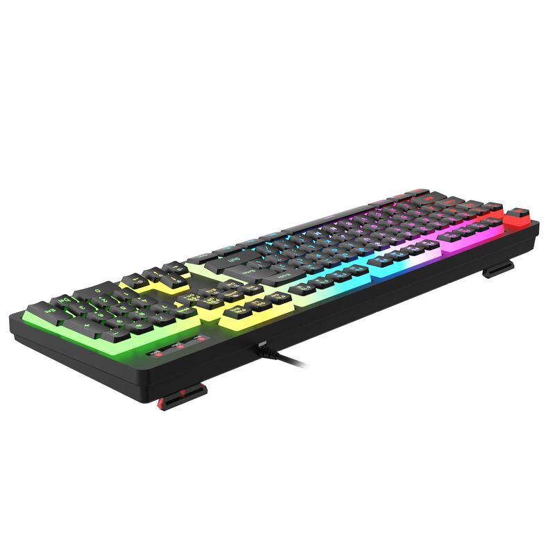 L200-Gaming-Film-Pudding-Tastenkappe, kabelgebunden, RGB-Hintergrundbeleuchtung, mechanisches Gefühl, Computertastatur_voghion.com
