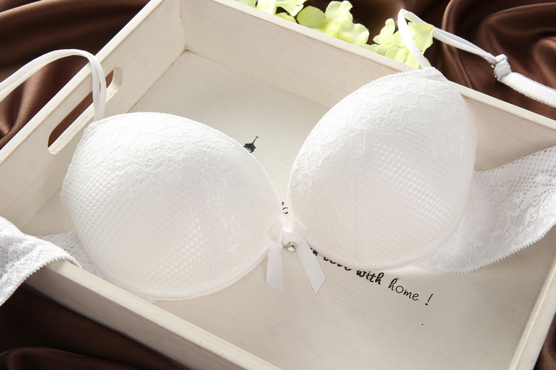 Lencería sexy de encaje Comfort Ladies con sujetador push-up con aros conjunto de calzoncillos_voghion.com