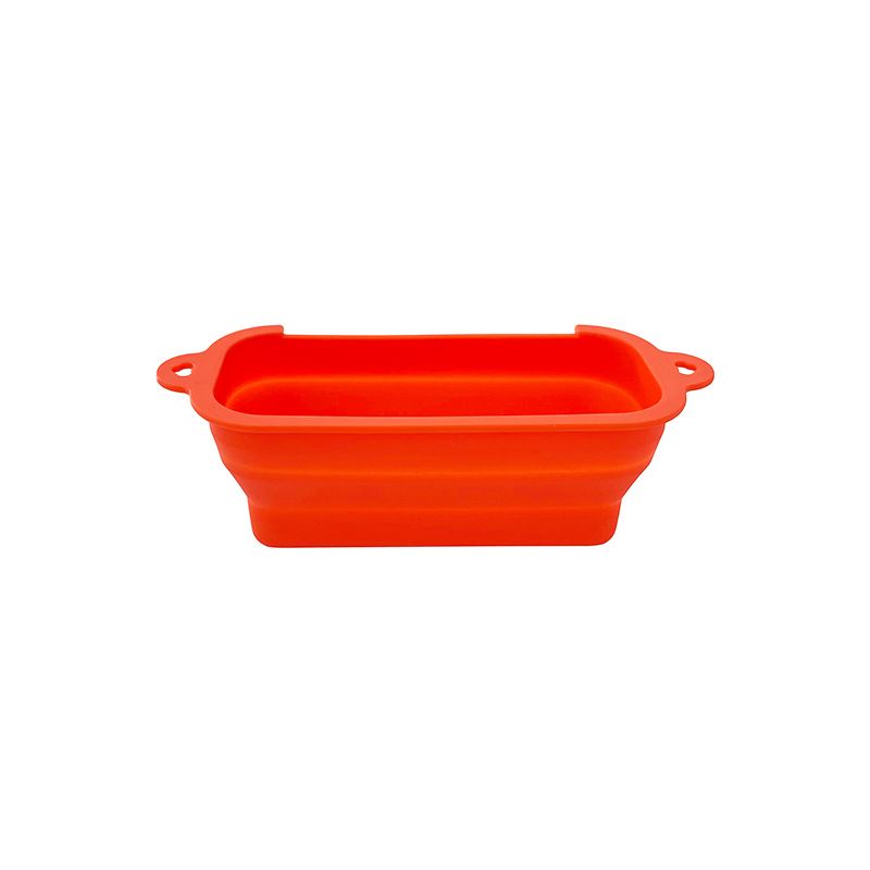Contenitore per raccolta grasso in silicone, contenitore per raccolta grasso pieghevole per barbecue in pietra nera_voghion.com