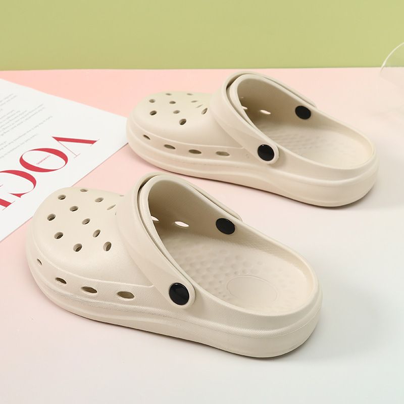 Scarpe da grotta da donna di qualità imbattibile, capispalla estivi, antiscivolo, leggere, con punta rinforzata, suola spessa, con rialzo, traspiranti, con suola in gomma fresca._voghion.com