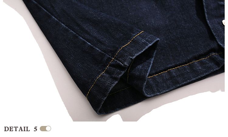 Moška oblačila Retro jeans obleka za moške, nov poletni stil, ulični stil, lepa srajca, široke hlače s sedmimi točkami, dvodelna obleka_voghion.com