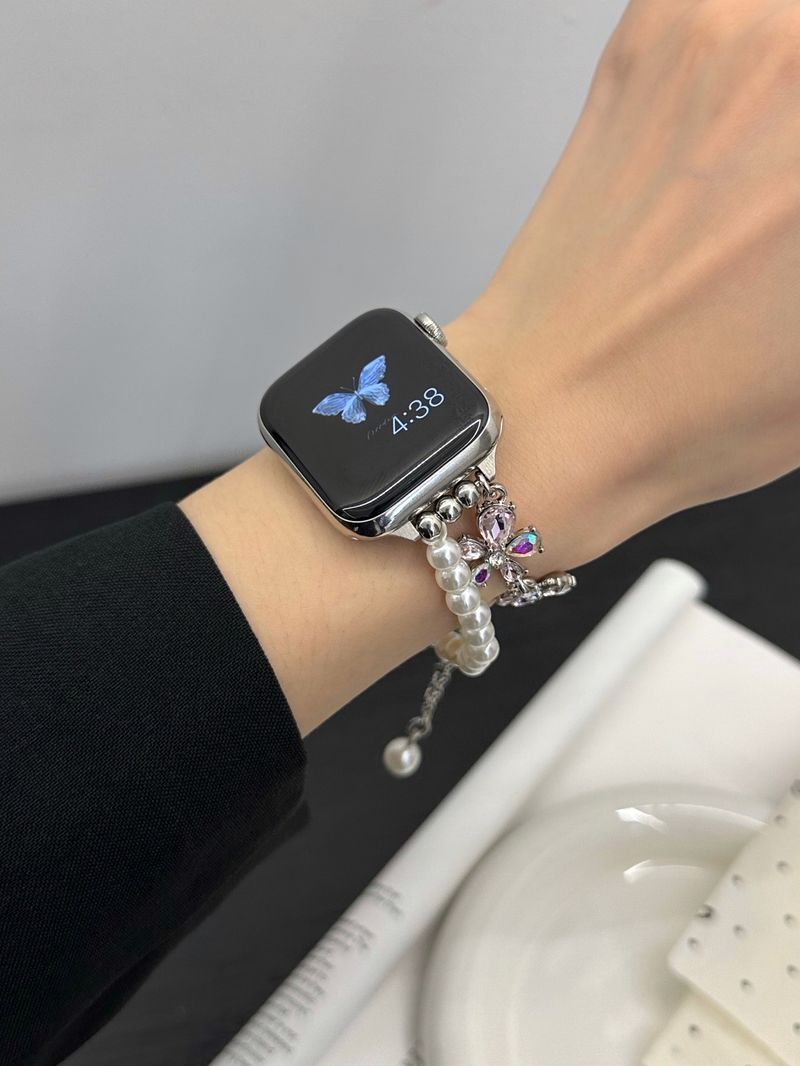 Pasek do zegarka iWatch 42/44/45/49mm 38/40/41mm Metalowy modny pasek do zegarka z serii Ultra2 Se 9/8/7/6/5/4/3/2/1_voghion.com
