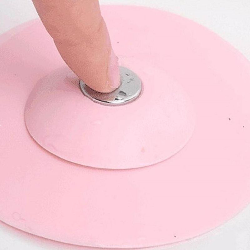 4-teiliges Set Küchenspülen-Filterstöpsel, Badewannen-Haarsieb, Wäsche-Badezimmer-Bodenablaufstopfen, Abwasserkanal-Abflussstopfen, Verstopfungsschutz_voghion.com