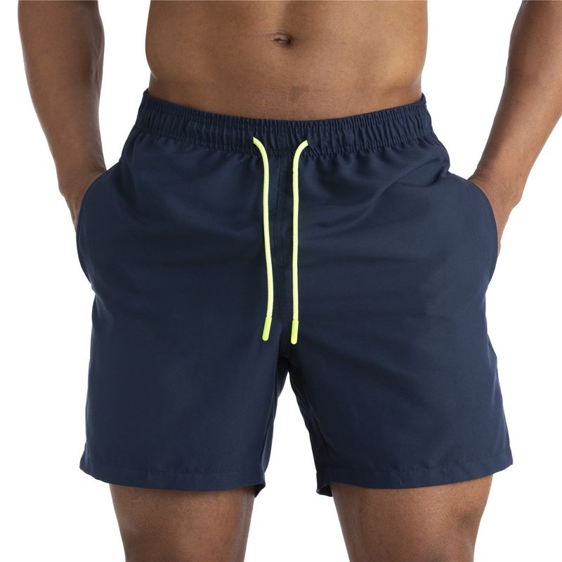 Pantaloni da spiaggia e tempo libero da uomo Premium Products, a doppio strato, anti-schizzi, con motivo a foglia di loto, pantaloncini estivi traspiranti per la primavera calda, da uomo_voghion.com
