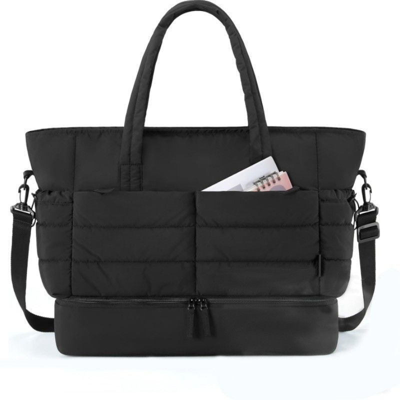 Functional Bags Spot New Large Portable Folding Women's Lage Outdoor Fiess Multi Function Overnight Travel Bag_voghion.com