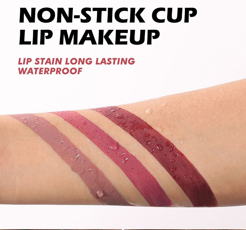 HANDAIYAN 8 - Color Quick - Drying Lip Gloss, Non - Stick Cup, Long - Lasting Matte Lipstick_voghion.com