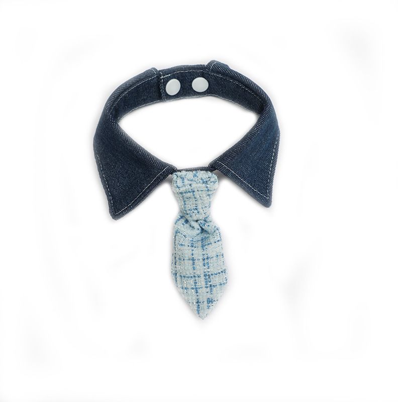 Pet Cat Bow Tie Handmade Collar Bell Strap Bowknot Dog Scarf Accessories Cute Cartoon Necklace_voghion.com