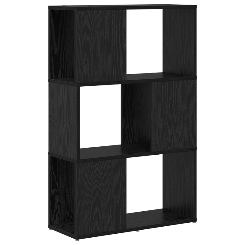 Unterhaltungszentrum Schwarze Eiche Holzwerkstoff 60 x 24 x 94 cm_voghion.com