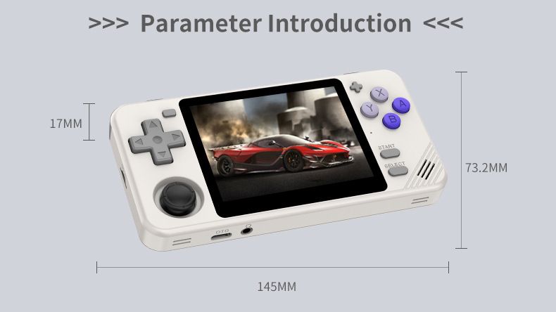Retro Handheld Game Console - Portable Dual System Open Source Emulator With 500+ Classic Arcade Games, Mini Pocket Gaming Device For Adults & Kids_voghion.com