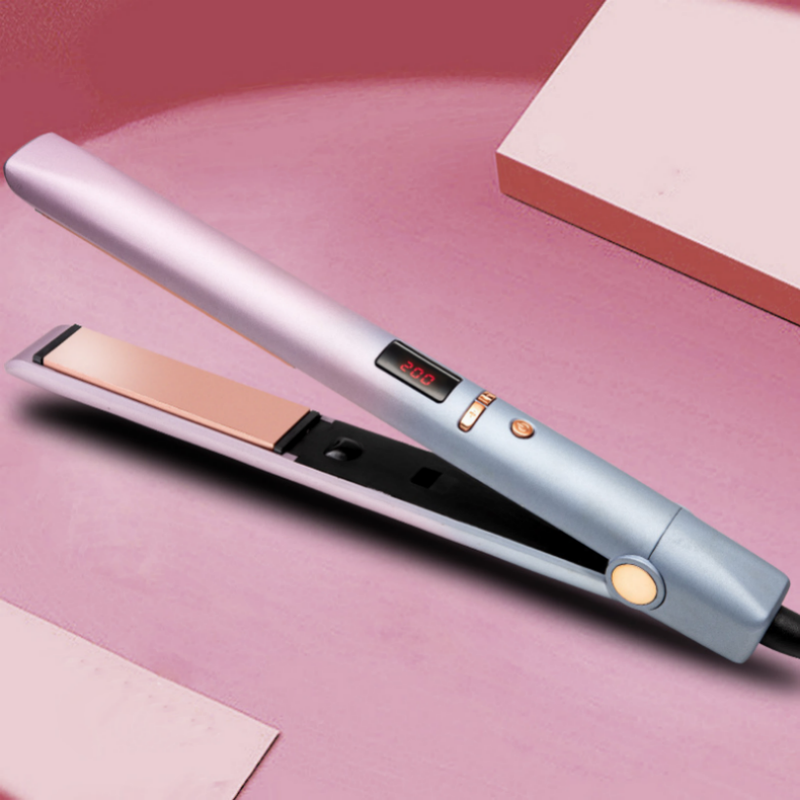 Bedazzled Flat Iron StraightenerAutomatic StraightenerSimply Straight Hair Straightener_voghion.com