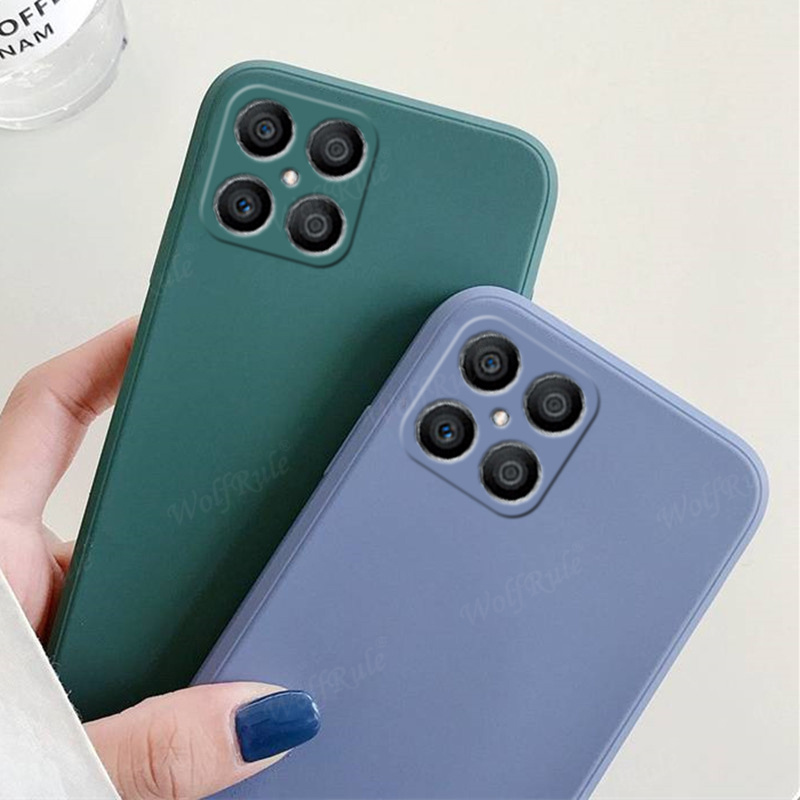 Etui For Honor X8 Case For Honor X8 Capas Nowe Zderzak Odporny na Wstrząsy Tył Oryginalny TPU Silikon Miękki Do Pokrow Huawei Honor X 8 X8_voghion.com