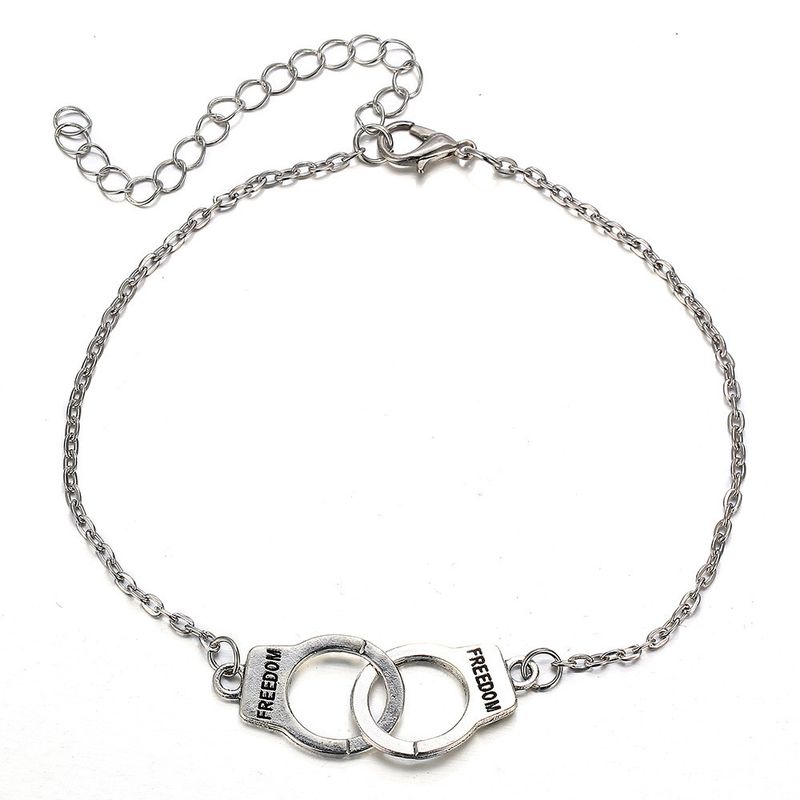 New Fashion Trend Beach Double Layer Handcuff Anklet_voghion.com