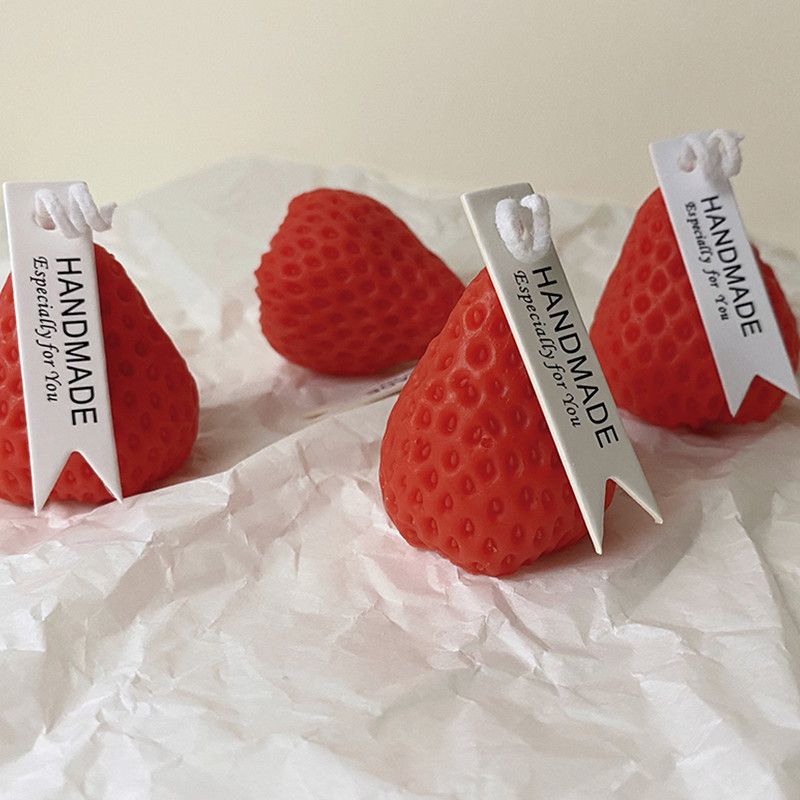 SM Beginner Fun Strawberry Low-Temperature Candle 40°C Aromatherapy Wax Drop Couple Flirting Adult Sex Training Props_voghion.com
