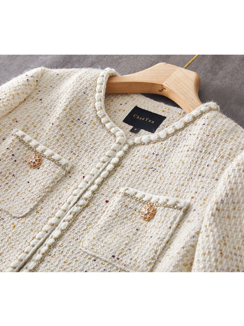Giacca a vento bianca in stile coreano da donna, primavera e autunno, nuovo stile elegante, top a maniche lunghe per donna, temperamento, stile corto, moda femminile_voghion.com