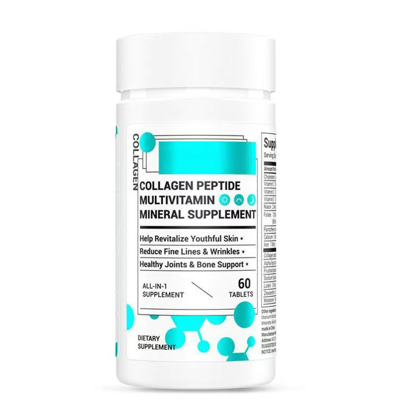 2 unidades empaquetadas juntas. Compuesto de proteína de colágeno en tabletas prensadas para comercio exterior transfronterizo._voghion.com