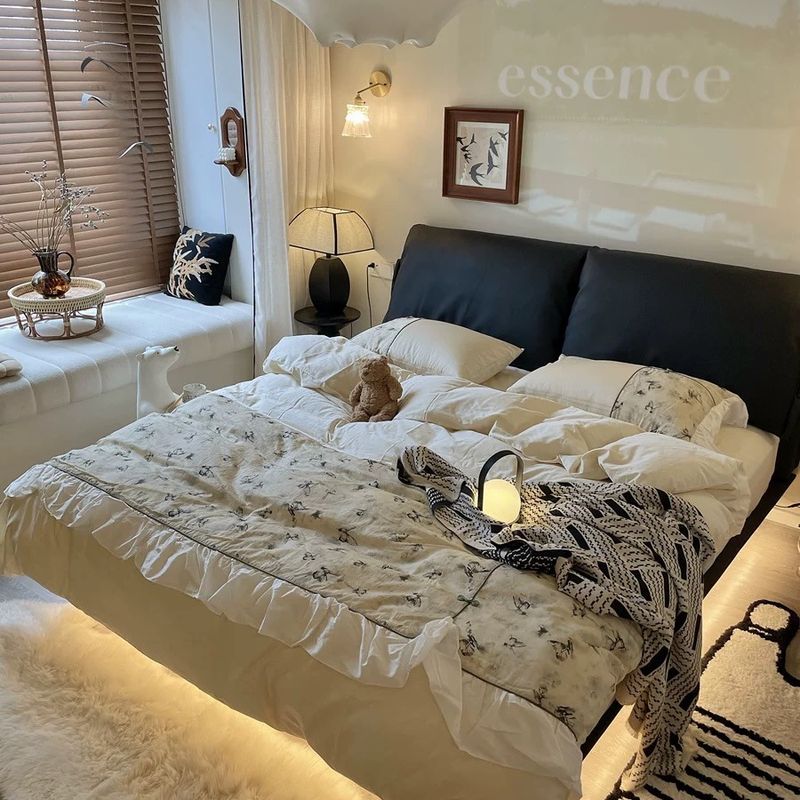 Black And White Woven High Grade Sofa Blanket Office Nap Blanket Knitted Cover Blanket Air Conditioning Blanket_voghion.com