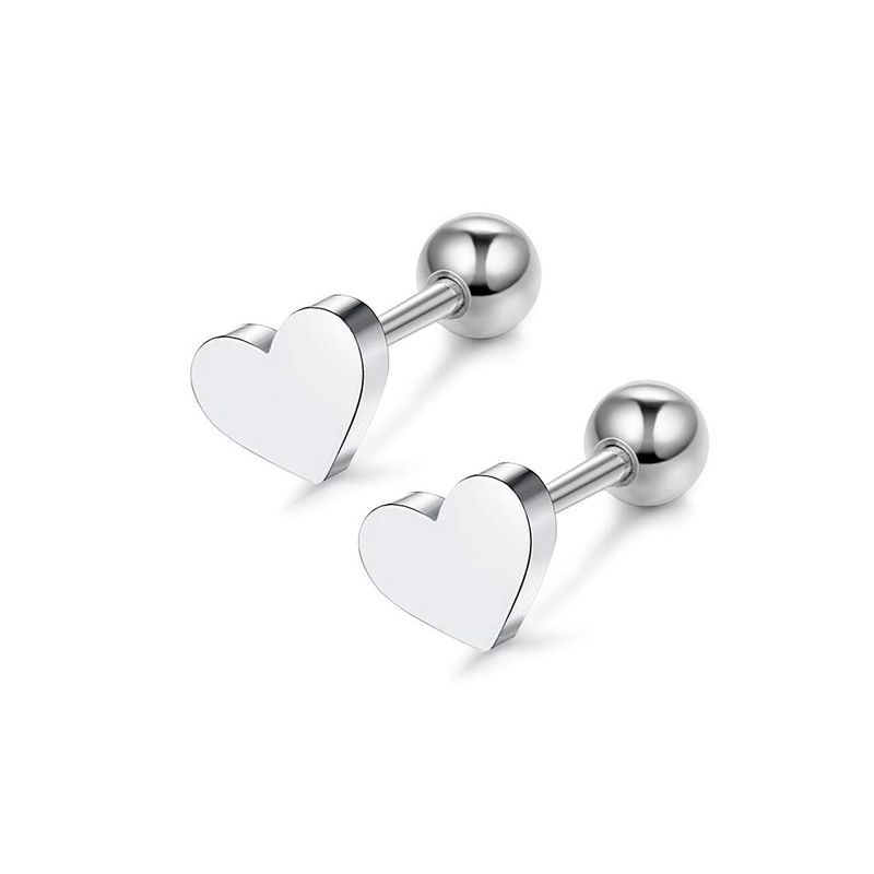 Cravo de aço cirúrgico 316L adequado para homens e mulheres, decoração de piercing de cartilagem de orelha, bastão Fianit,_voghion.com