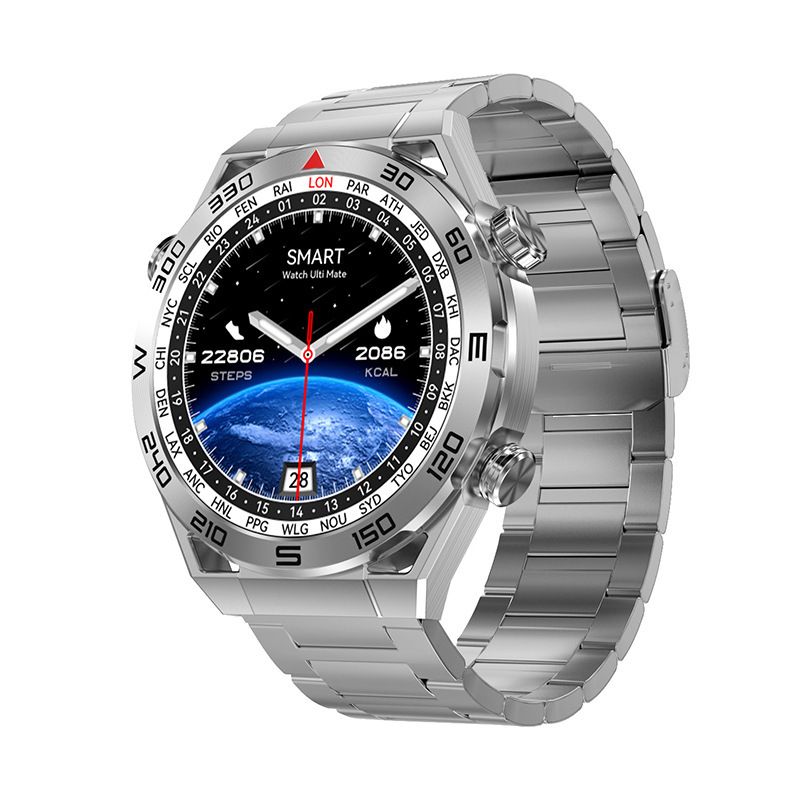 New DT Ultra Mate smartwatch with heart rate monitoring, Bluetooth call, mobile assistant, sports watch_voghion.com