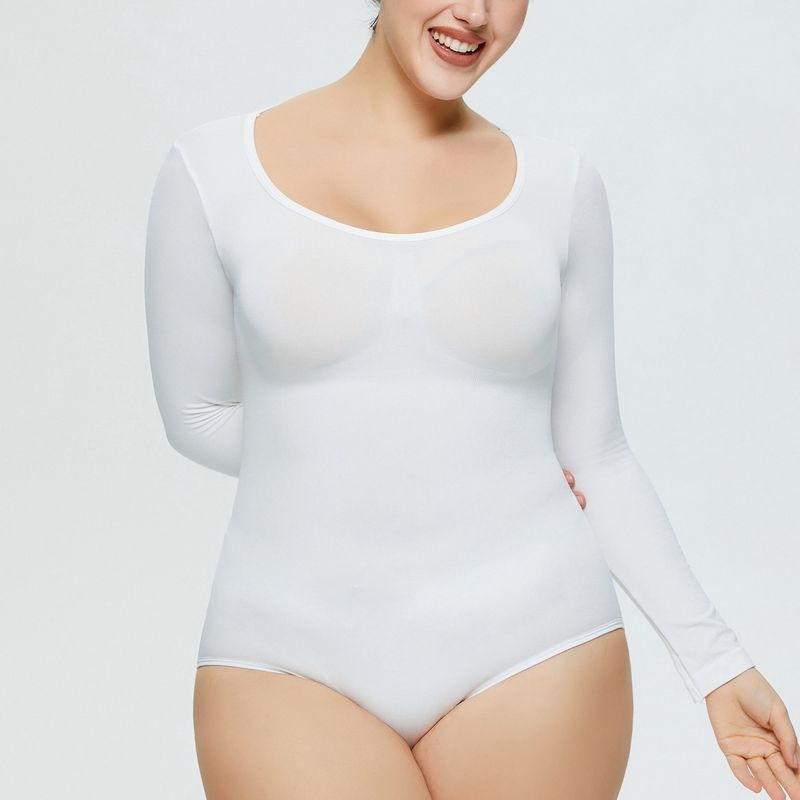 Underwear Tummy Tuck Shapewear Women's Tight Long Sleeve Corset Slimming Clothing Beautiful Body Shapewear_voghion.com