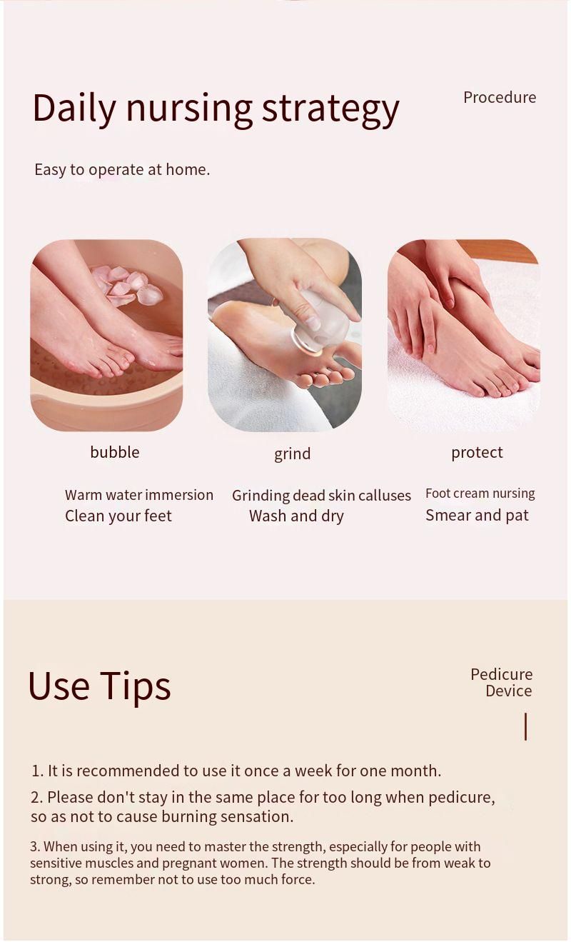 Meiji Electric Home Automatic Grinder Pedicure Remove Dead Skin Calluses Foot Care Machine Factory_voghion.com