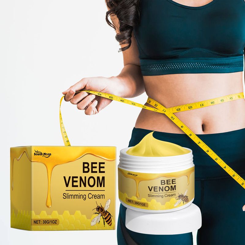 Krema za nego telesa Bee Venom, vlažilna masažna krema za kožo Body Curve_voghion.com