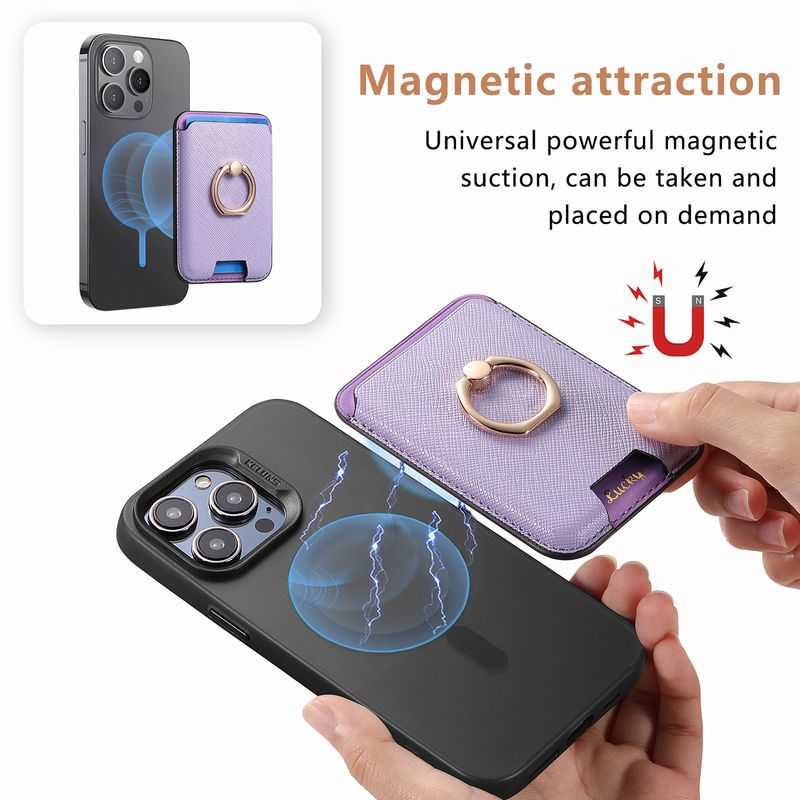 Custodia rigida TechGlobe compatibile con iPhone 17, colore solido, con adesivo posteriore, forte supporto magnetico N52, all'ingrosso_voghion.com