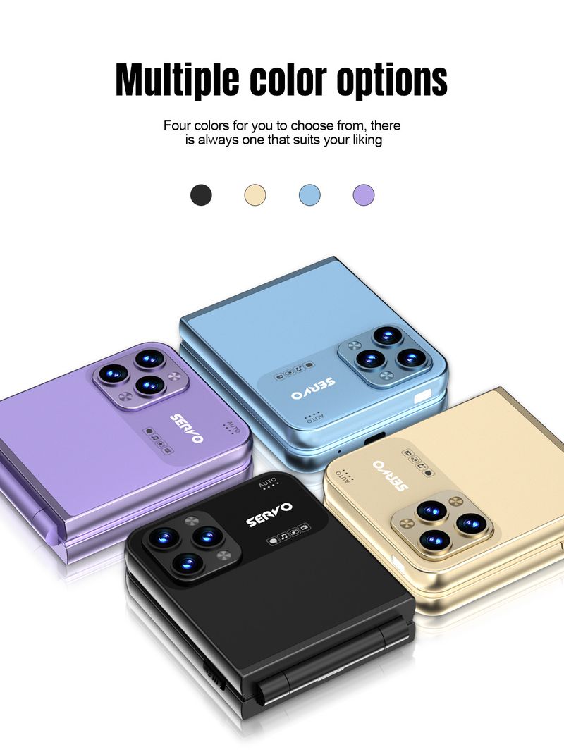 Four card mobile phone foldable flip phone for elderly phones Flip phone buttons 2G phone_voghion.com