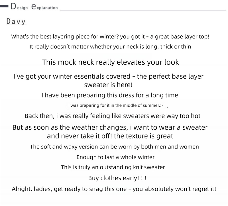 Maglione a collo alto da uomo, a maniche lunghe, stile coreano, alla moda, tinta unita, con strato interno superiore lavorato a maglia e maglietta di base_voghion.com