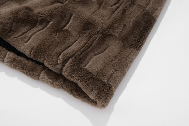 Herren-Premium-Ledermantel mit Nerz-Revers – Modejacke in europäischer Größe (Schwarz/Braun, S-2XL)_voghion.com