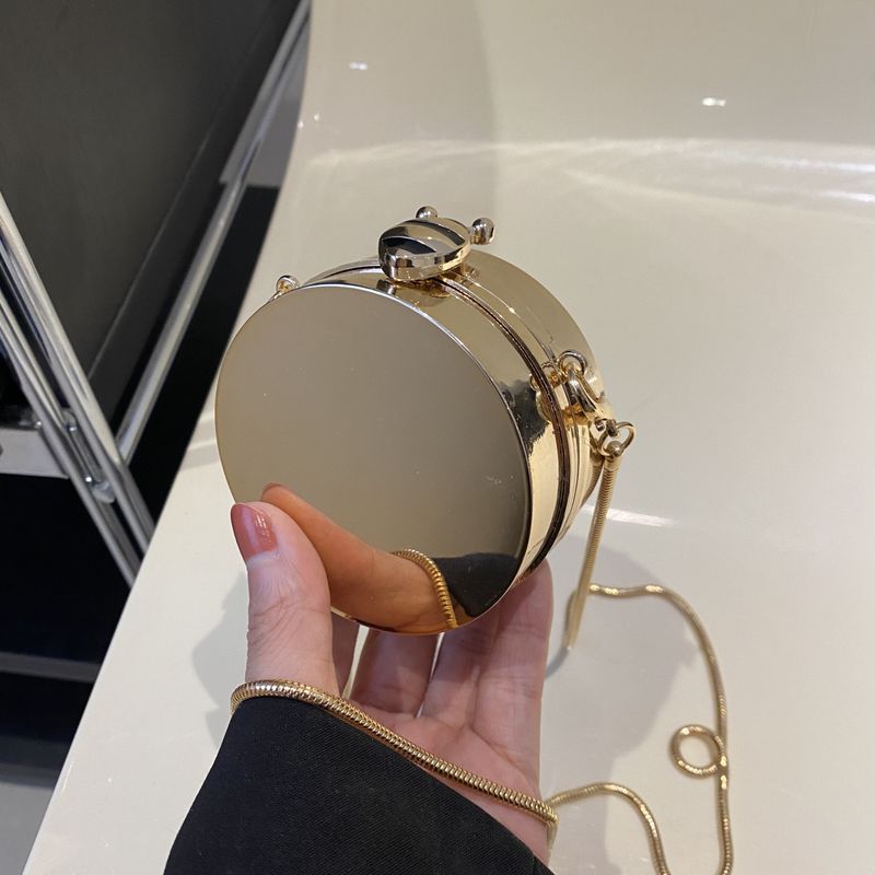 Mini borsa rotonda in acrilico personalizzata per torte, piccola borsa per ragazze, alla moda, versatile, con croce diagonale, scatola per il trucco_voghion.com